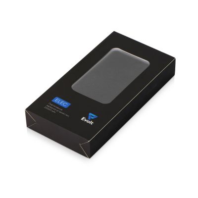 Портативное зарядное устройство Elec, 20000 mAh, черный-8
