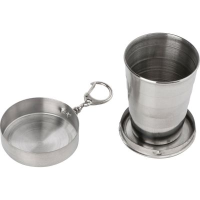 Набор Подарочный: фляга 511/2 (рыжая кожа), 2л+2 стаканчика+2 вилки-10