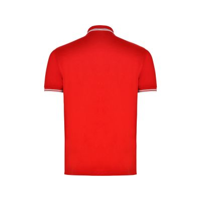 Рубашка поло Montreal мужская, красный/белый-1