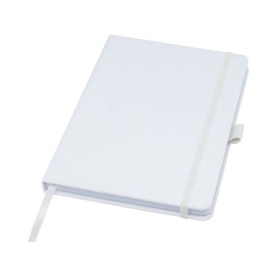 Блокнот Honua форматом A5 из переработанной бумаги с обложкой из переработанного ПЭТ, белый-0
