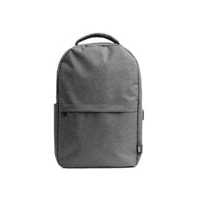 Рюкзак GREGOR из переработанного полиэстера RPET 600D, серый меланж-0