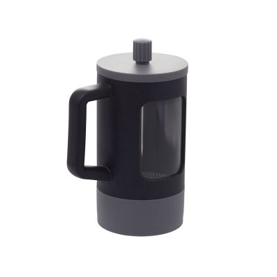 Френч-пресс Double Tone, черный-серый-2