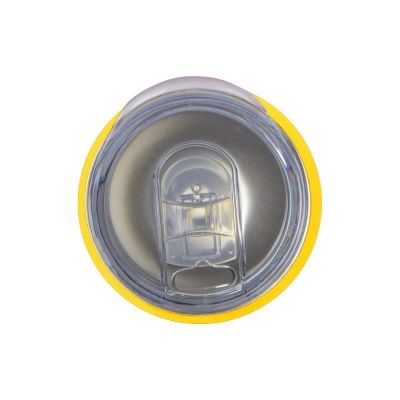 Вакуумная термокружка Sense, желтый-3