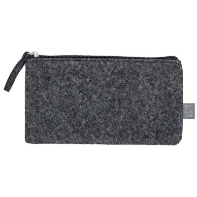 Пенал из RPET-фетра Felt, серый-3