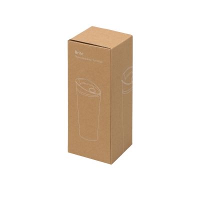 Термокружка Brite 500мл, белый/синий-3