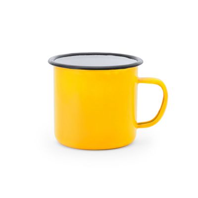 Кружка металлическая ANON, 380 мл, желтый-1