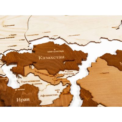 Интерьерная карта мира World-8