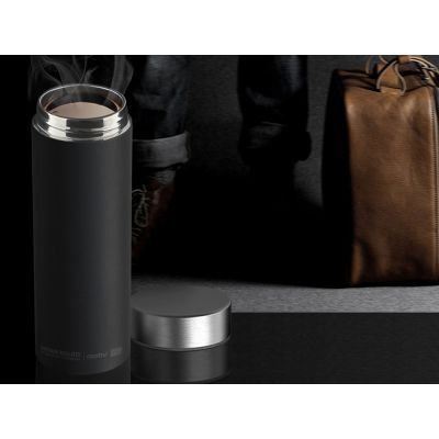 Термос LE BATON, серебристый-9