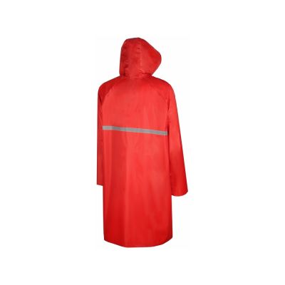 Длинный дождевик Lanai  из полиэстера со светоотражающей тесьмой, красный-1