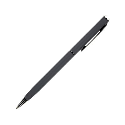 Ручка шариковая автоматическая BrunoVisconti® PALERMO цвет корпуса графитовый, soft-touch, 0.7 мм-0