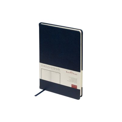 Ежедневник недатированный А5 Loft, темно-синий-0