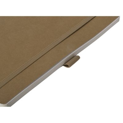 Блокнот из моющегося крафта и каменной бумаги А5 Fleekstone, гибкая обложка, натуральный-3