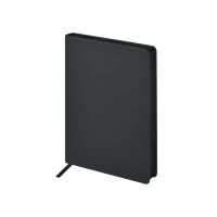 Ежедневник А5 Megapolis Color New soft-touch, черный