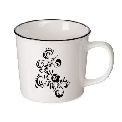 Кружка Nancy Line, белый/черный-1