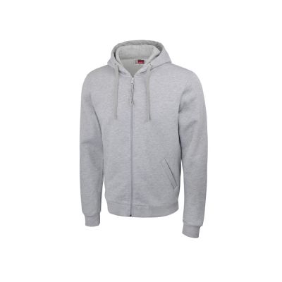Толстовка на молнии Perform мужская, серый меланж-0