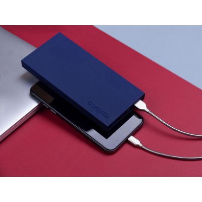 Внешний аккумулятор Rombica NEO ARIA Maroon, 10000мАч, Soft-touch, PD, QCharge, Type-C, бордовый/син-5