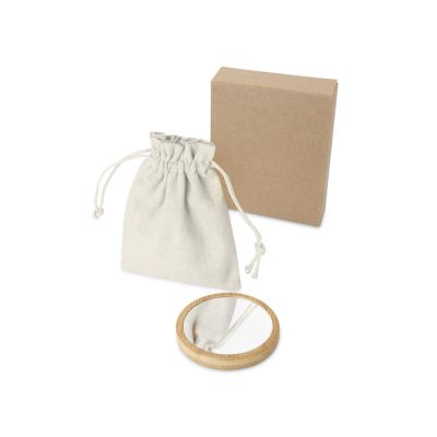 Бамбуковое зеркало Lustre - Натуральный-0