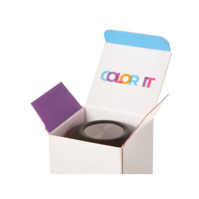 Вакуумный термос Vacuum Flask C1, soft touch, 420мл, красный-4