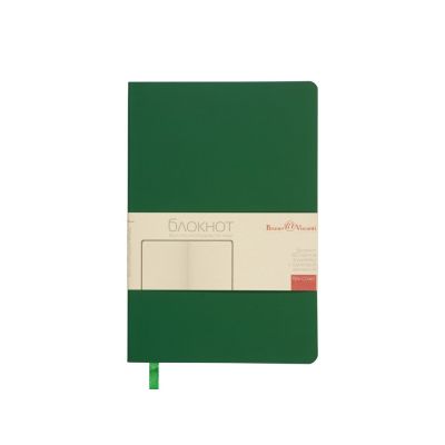 Блокнот А5 Megapolis Flex Velvet, зеленый-2