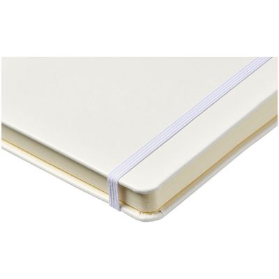 Записная книжка Nova формата A5 с переплетом, белый-5