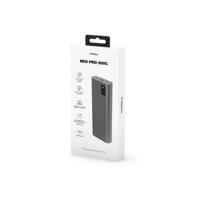Внешний аккумулятор Rombica NEO PRO-300C Gray-3