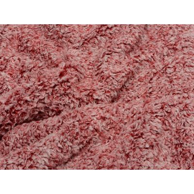 Плед флисовый Ally, бордовый-1