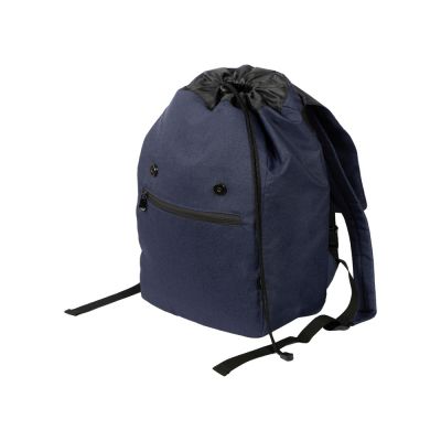 Рюкзак Hello из переработанного пластика, синий-6