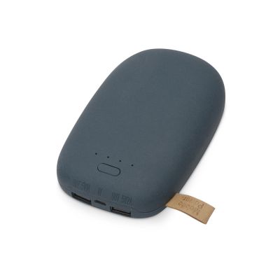 Внешний аккумулятор в форме камня Stone, 10400 mAh, темно-серый-0