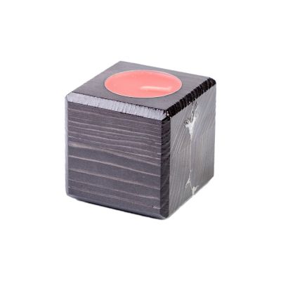 Свеча в декоративном подсвечнике, эбен, клубника-2