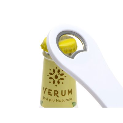 Открывашка для бутылок, с магнитом, белый-3