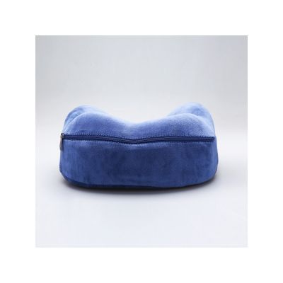 Подушка для путешествий с эффектом памяти, с капюшоном Hooded Tranquility Pillow, синий-8