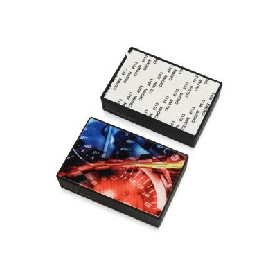 Портативная колонка Concept с полноцетной печатью, черный-10