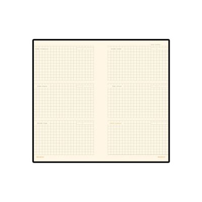 Еженедельник недатированный А6 Metropol, красный-1
