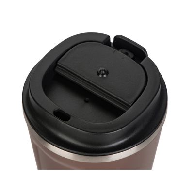 Термокружка CAFe COMPACT, 380 мл, коричневый-3
