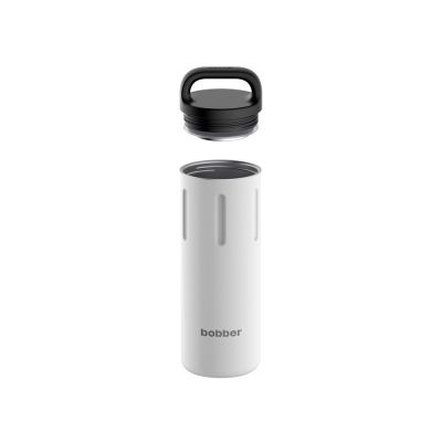 Вакуумный термос с керамическим покрытием бытовой, тм bobber, 770 мл. Артикул Bottle-770 Iced Water (белый)-1