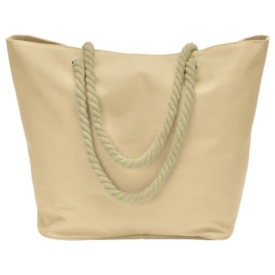 Сумка Seaside для шопинга и пляжа с широким дном, натуральный-2