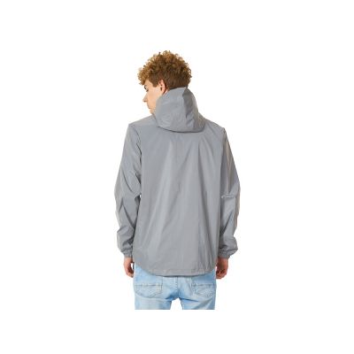 Ветровка светоотражающая 2XL, серебристый-3