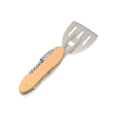 BBQ мультитул Blade 5в1 с деревянными ручками, в чехле-1