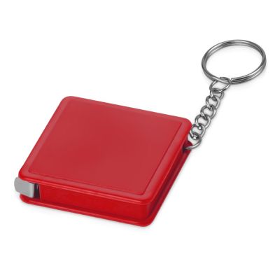 Брелок-рулетка, 1 м., красный-0