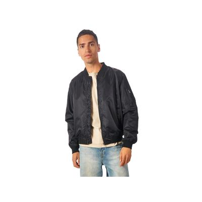 Куртка бомбер Antwerpen унисекс, черный-3