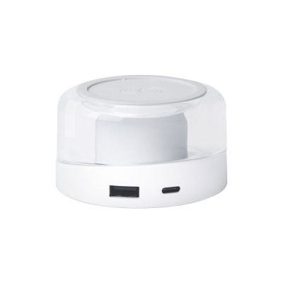 Док-станция с беспроводной зарядкой ILO, белый-2
