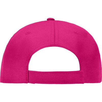 Бейсболка Poly 5-ти панельная 120гр, фуксия-3