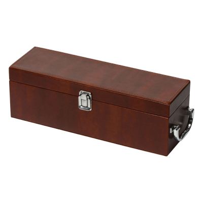 Набор аксессуаров для вина в подарочной коробке Fabrizio, коричневый-1