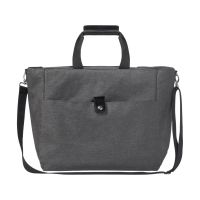 Сумка-холодильник Fabrizio со штопором, серый/черный