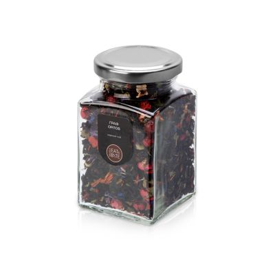 Чай черный, серия Bouquet, граф Орлов, стеклянная банка-0