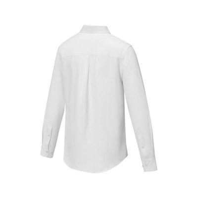 Pollux Мужская рубашка с длинными рукавами, белый-2