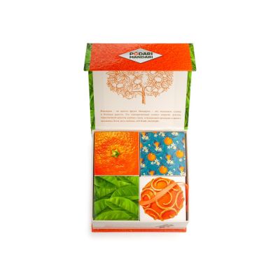 Подарочный набор с чаем и сладостями ПодариМандари-2