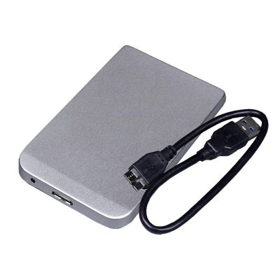 Внешний жесткий диск Saturn 500 Гб, серебристый-2