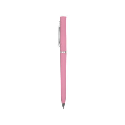 Ручка пластиковая шариковая Navi soft-touch, пыльно-розовый-2