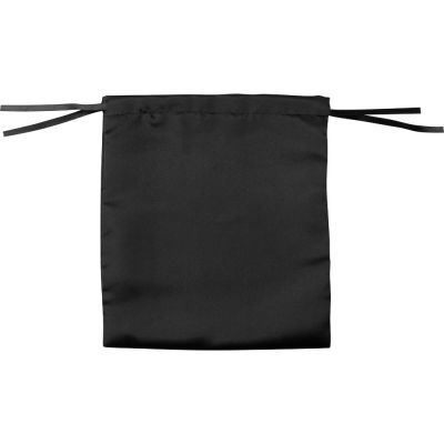 Мешочек подарочный сатиновый L, черный-1